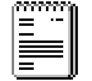 text icon